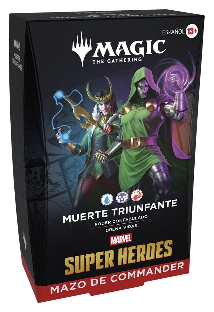 Magic the Gathering Marvel Super Heroes Commander Decks Caja (4) castellano