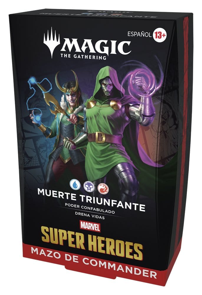 Magic the Gathering Marvel Super Heroes Commander Decks Caja (4) castellano
