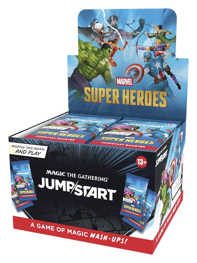 Magic the Gathering Marvel Super Heroes Sobres de Jumpstart (24) inglés Frikytopia