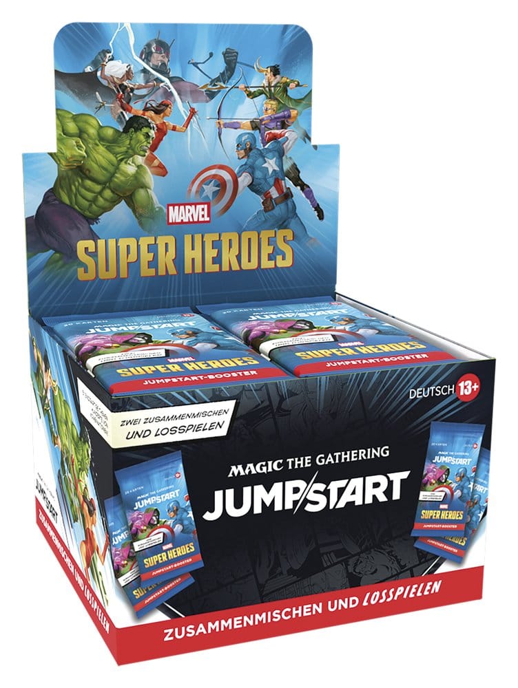 Magic the Gathering Marvel Super Heroes Sobres de Jumpstart (24) alemán