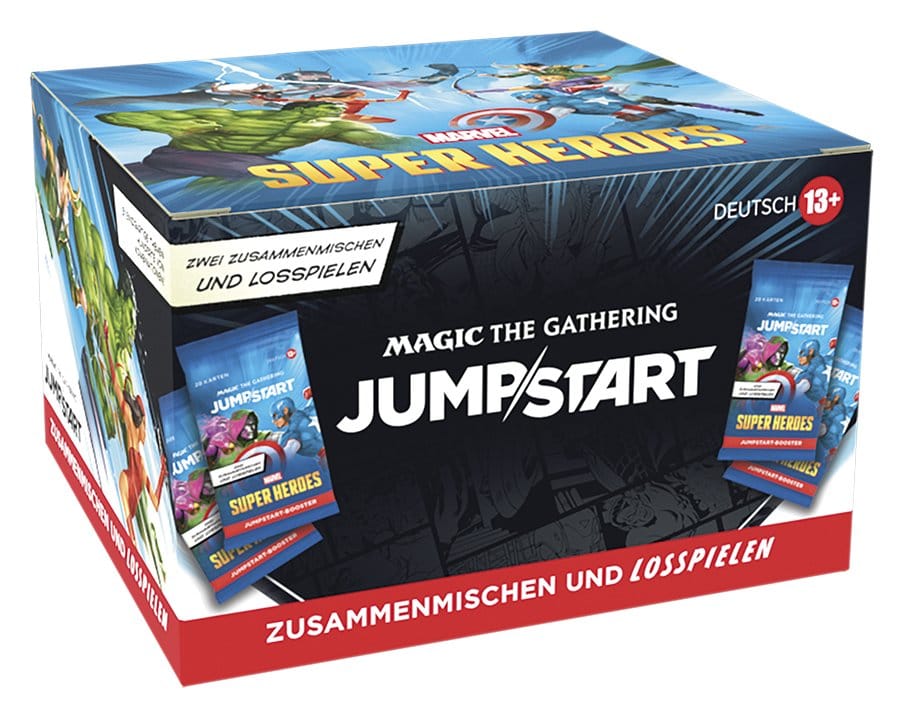 Magic the Gathering Marvel Super Heroes Sobres de Jumpstart (24) alemán