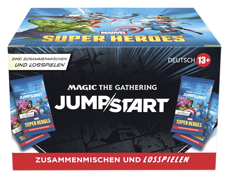 Magic the Gathering Marvel Super Heroes Sobres de Jumpstart (24) alemán