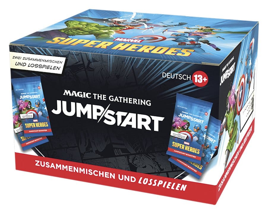 Magic the Gathering Marvel Super Heroes Sobres de Jumpstart (24) alemán