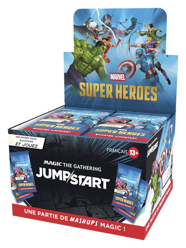 Magic the Gathering Marvel Super Heroes Sobres de Jumpstart (24) francés Frikytopia