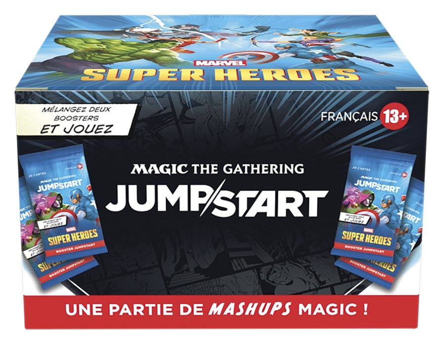 Magic the Gathering Marvel Super Heroes Sobres de Jumpstart (24) francés