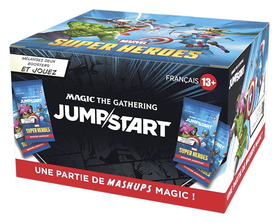 Magic the Gathering Marvel Super Heroes Sobres de Jumpstart (24) francés