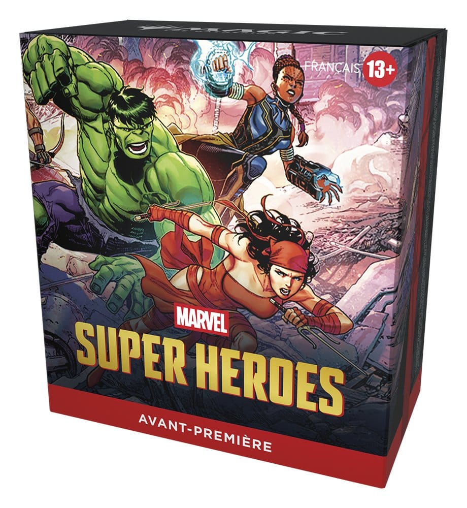 Magic the Gathering Marvel Super Heroes Packs de Presentación Caja (15) francés Frikytopia