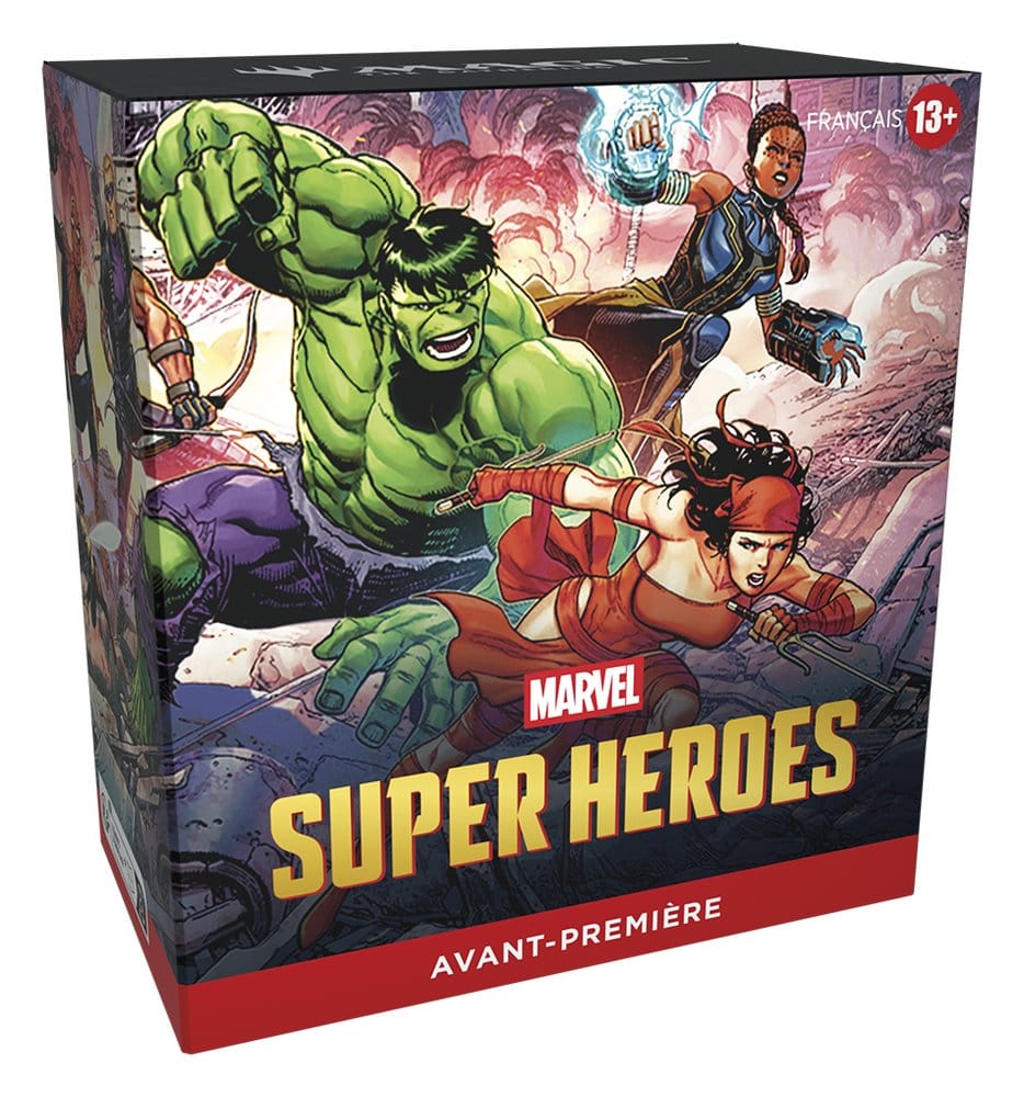 Magic the Gathering Marvel Super Heroes Packs de Presentación Caja (15) francés