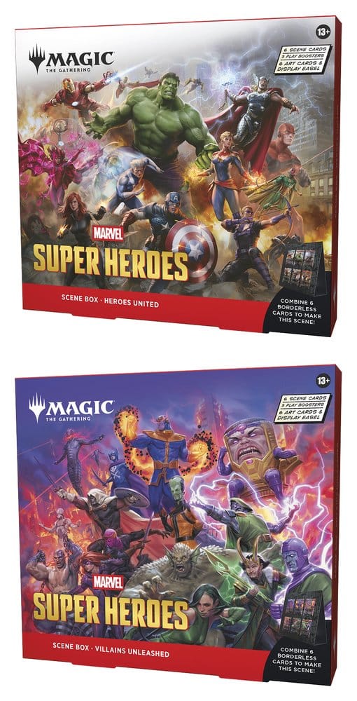 Magic the Gathering Marvel Super Heroes Cajas de escena (4) inglés Frikytopia