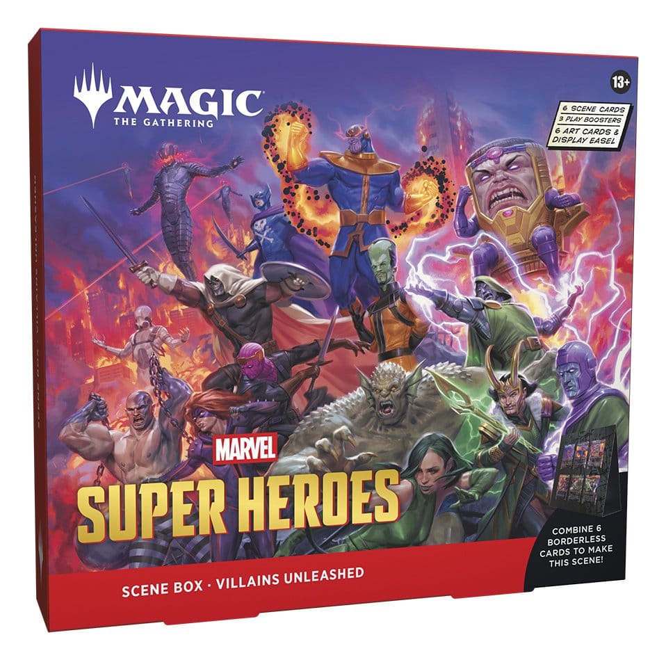 Magic the Gathering Marvel Super Heroes Cajas de escena (4) inglés