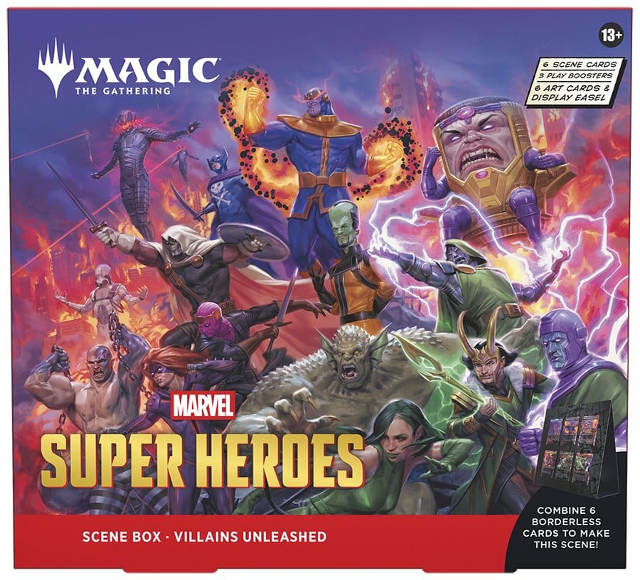 Magic the Gathering Marvel Super Heroes Cajas de escena (4) inglés