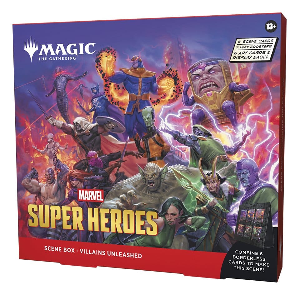 Magic the Gathering Marvel Super Heroes Cajas de escena (4) inglés