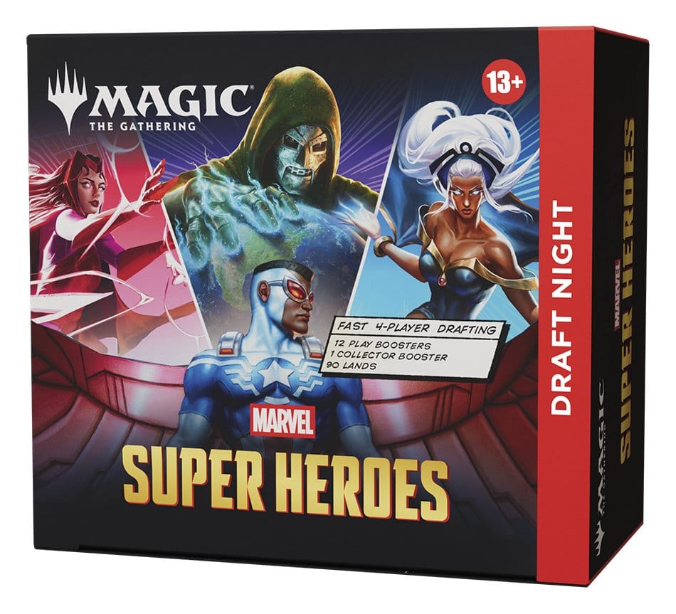 Magic the Gathering Marvel Super Heroes Draft Night inglés Frikytopia