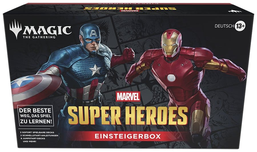 Magic the Gathering Marvel Super Heroes Cajas de Principiantes Caja (3) alemán
