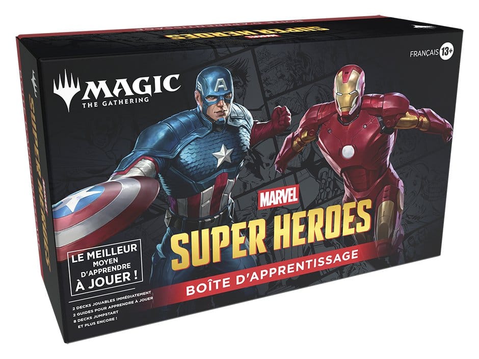 Magic the Gathering Marvel Super Heroes Cajas de Principiantes Caja (3) francés