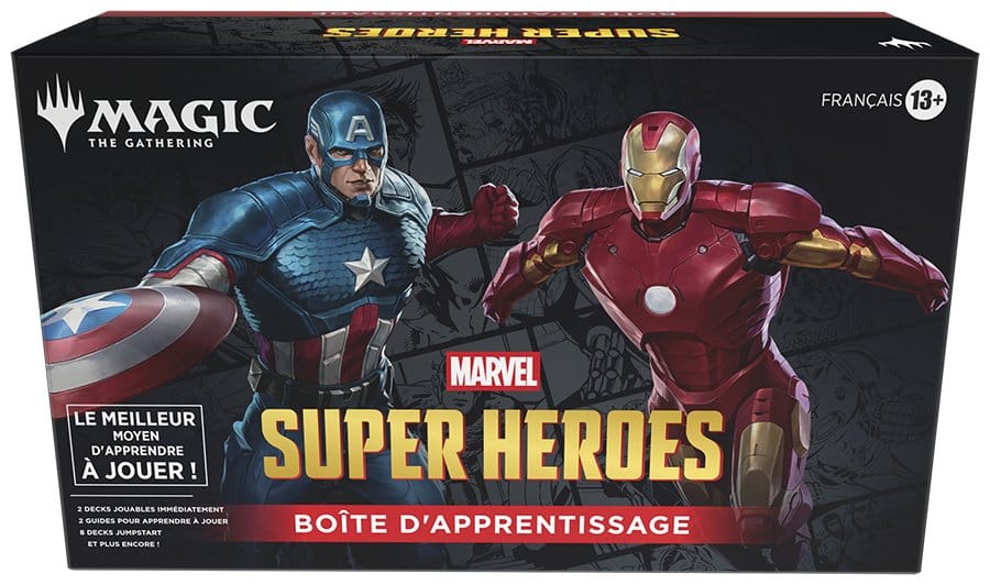 Magic the Gathering Marvel Super Heroes Cajas de Principiantes Caja (3) francés