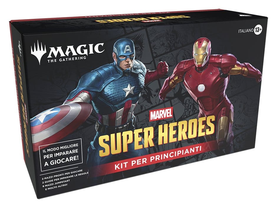 Magic the Gathering Marvel Super Heroes Cajas de Principiantes Caja (3) italiano
