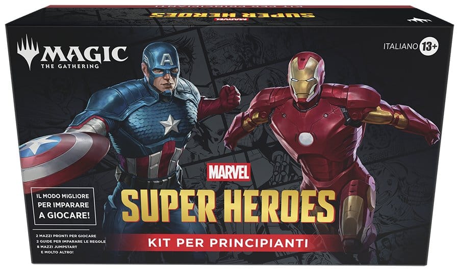 Magic the Gathering Marvel Super Heroes Cajas de Principiantes Caja (3) italiano