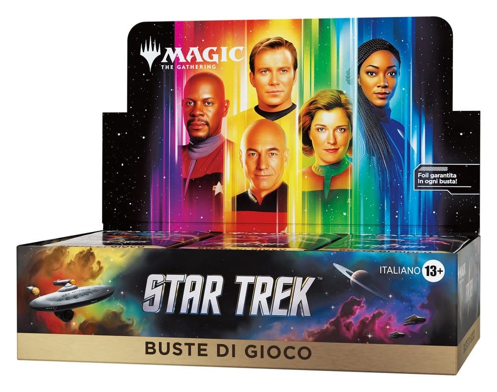 Magic the Gathering Star Trek Caja de Sobres de Juego (30) italiano Frikytopia