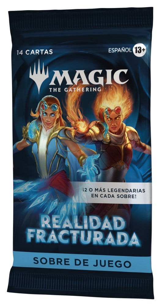 Juego de cartas magic the gathering realidad fracturada display español 30 unidades