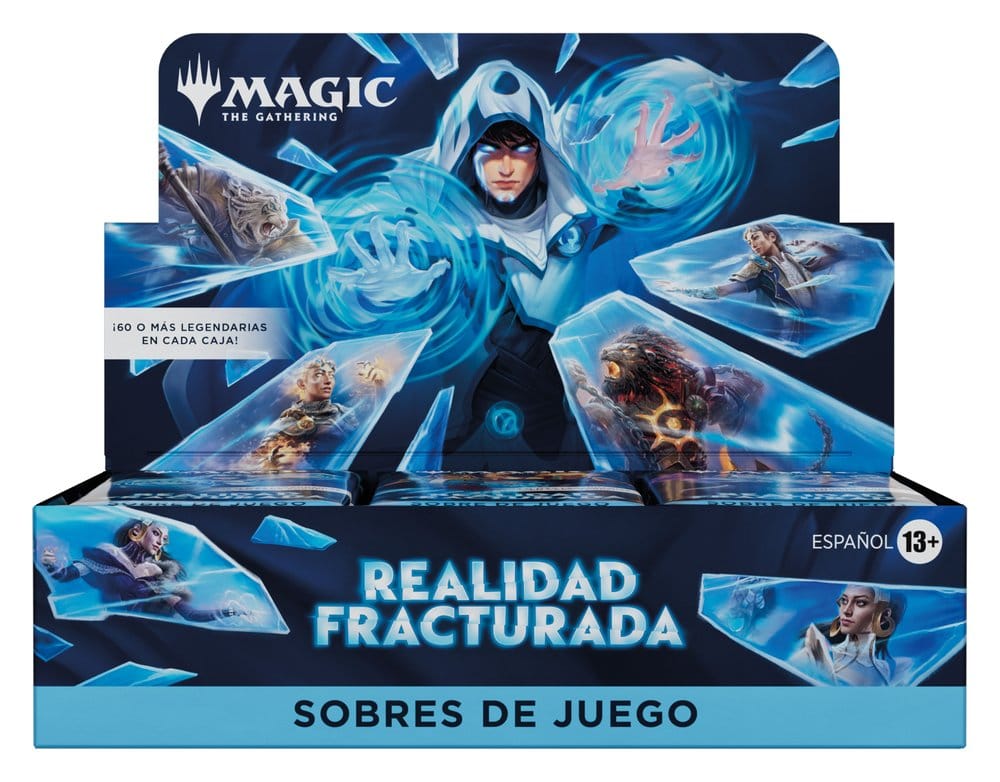 Juego de cartas magic the gathering realidad fracturada display español 30 unidades