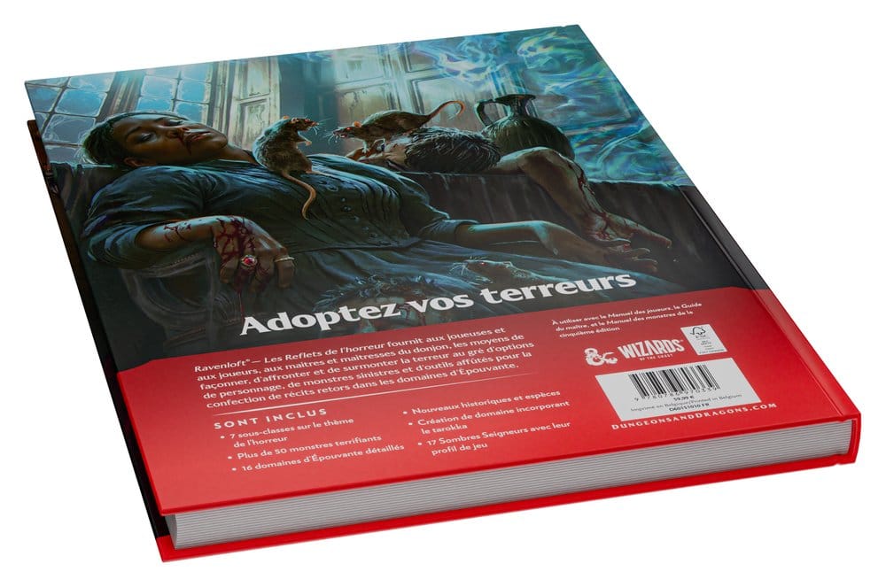 Dungeons & Dragons RPG Ravenloft: Les Reflets de l'Horreur Libro *Edición Francés*