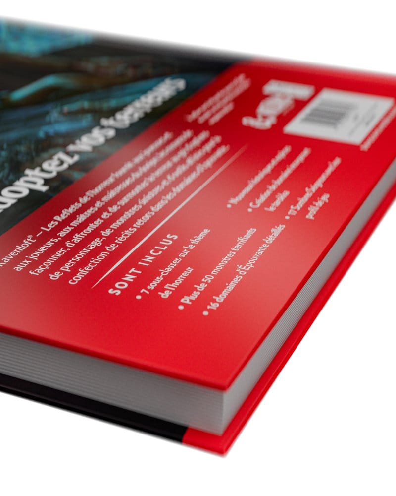 Dungeons & Dragons RPG Ravenloft: Les Reflets de l'Horreur Libro *Edición Francés*