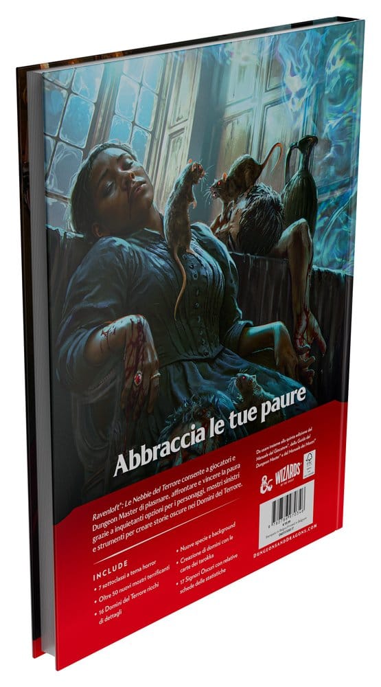 Dungeons & Dragons RPG Ravenloft: Le Nebbie des Terrore Libro *Edición Italiano*