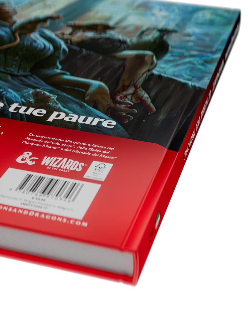 Dungeons & Dragons RPG Ravenloft: Le Nebbie des Terrore Libro *Edición Italiano*