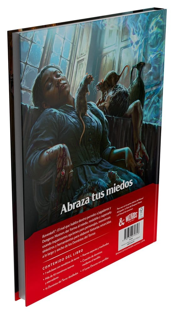 Dungeons & Dragons RPG Ravenloft: El Mal que Habita Dentro Libro *Edición Español*