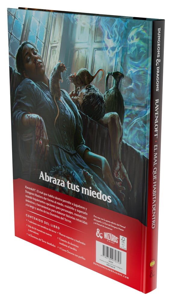 Dungeons & Dragons RPG Ravenloft: El Mal que Habita Dentro Libro *Edición Español*