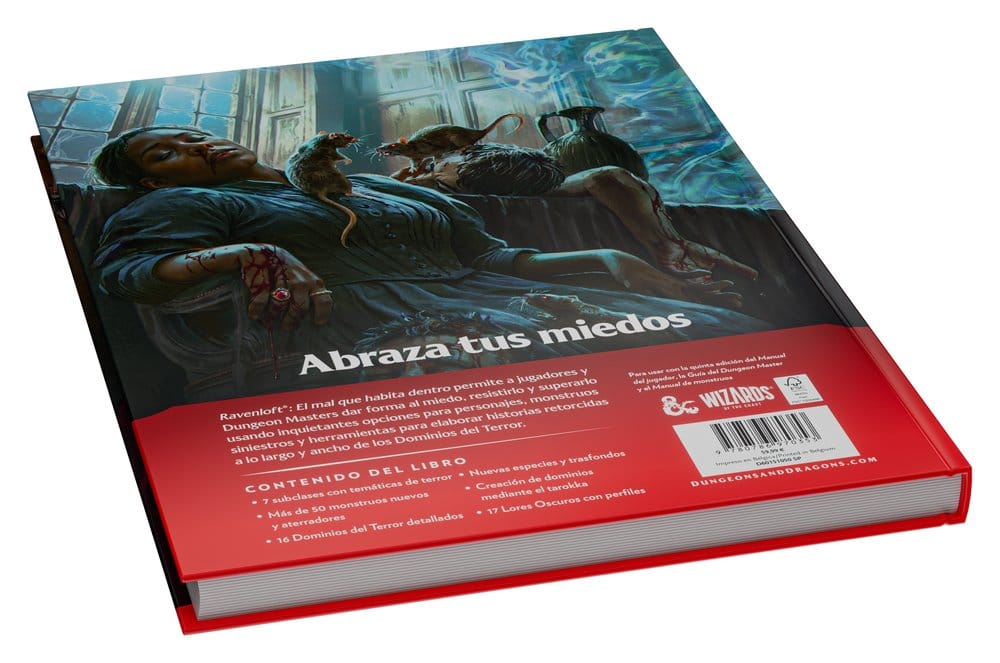 Dungeons & Dragons RPG Ravenloft: El Mal que Habita Dentro Libro *Edición Español*