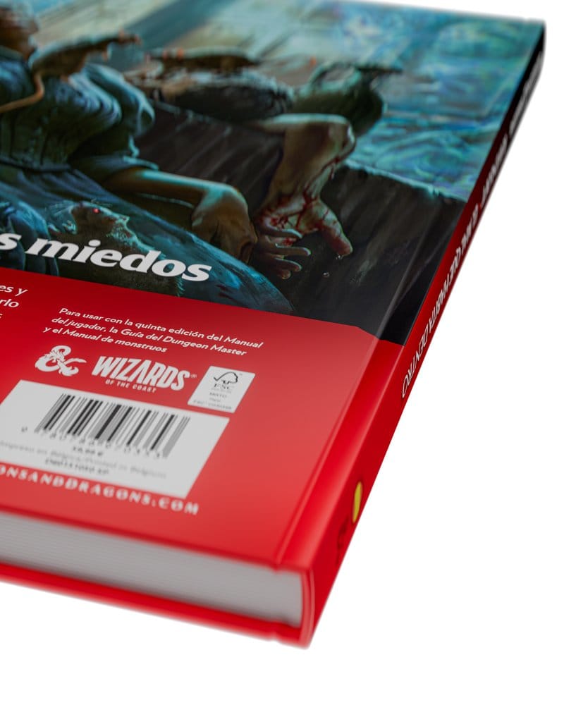 Dungeons & Dragons RPG Ravenloft: El Mal que Habita Dentro Libro *Edición Español*