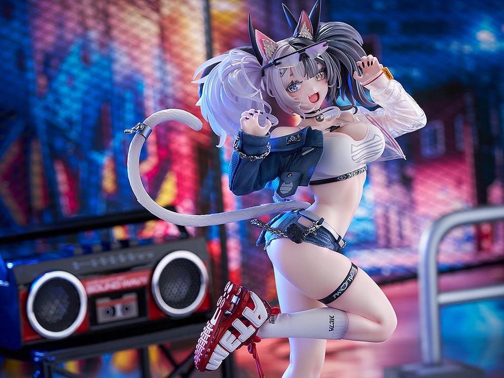 Original Character Figura 1/7 Melterna Girl: Metako Illustration by Neko Metal 23 cm