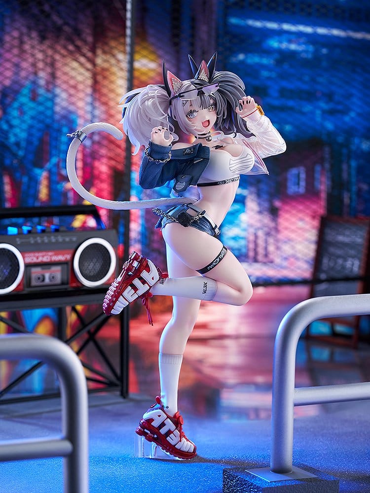 Original Character Figura 1/7 Melterna Girl: Metako Illustration by Neko Metal 23 cm