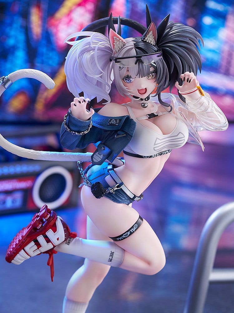 Original Character Figura 1/7 Melterna Girl: Metako Illustration by Neko Metal 23 cm