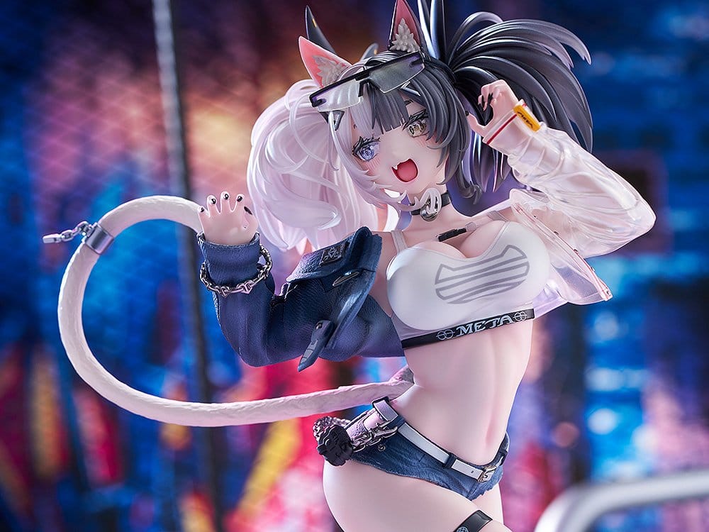 Original Character Figura 1/7 Melterna Girl: Metako Illustration by Neko Metal 23 cm
