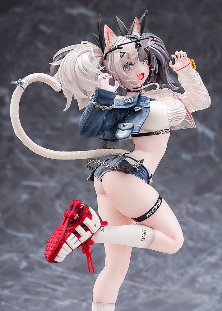 Original Character Figura 1/7 Melterna Girl: Metako Illustration by Neko Metal 23 cm