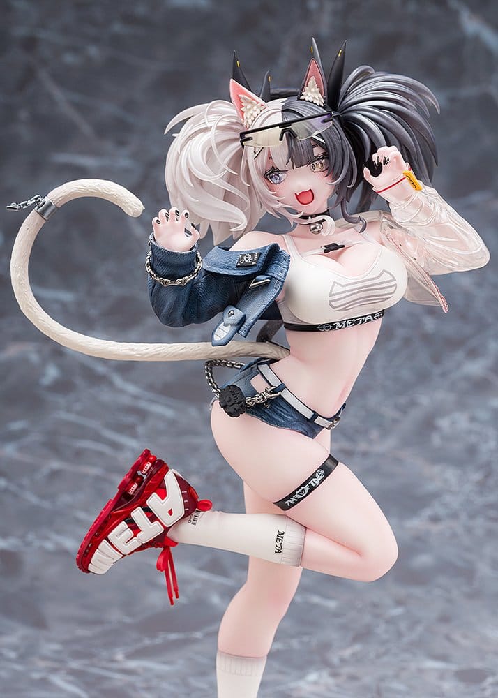 Original Character Figura 1/7 Melterna Girl: Metako Illustration by Neko Metal 23 cm