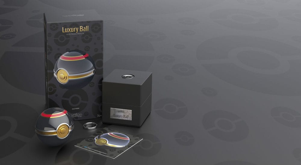 Pokémon Réplica Diecast Lujo Ball
