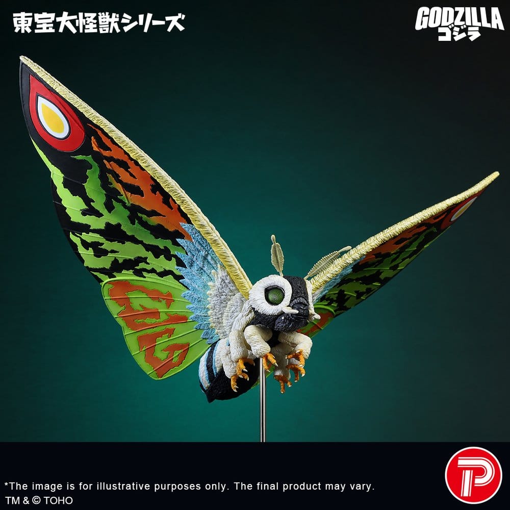 Toho Daikaiju Series Figura PVC Mothra Leo 37 cm