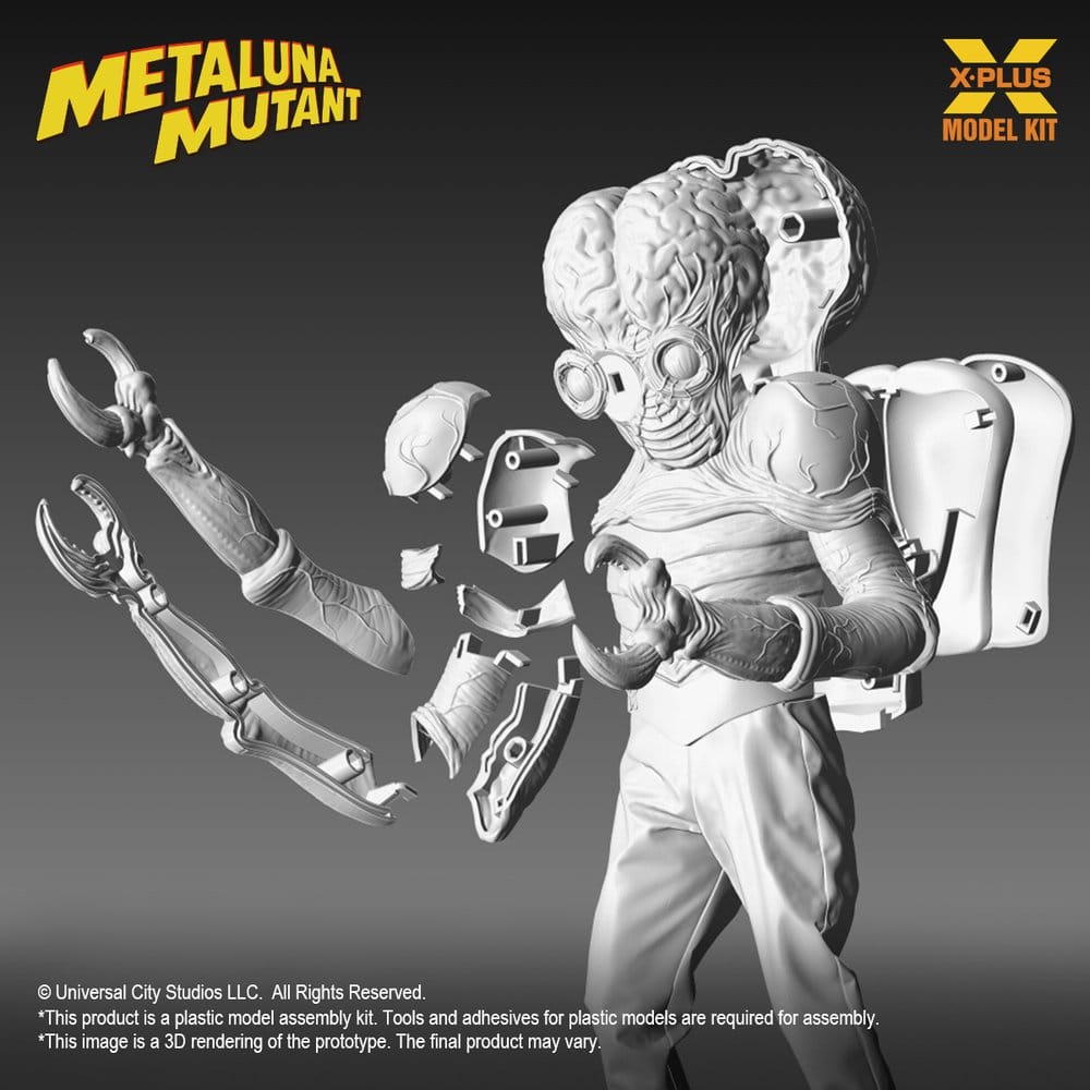 Universal Monsters Maqueta Plastic Model Kit 1/8 Metaluna Mutant 26cm