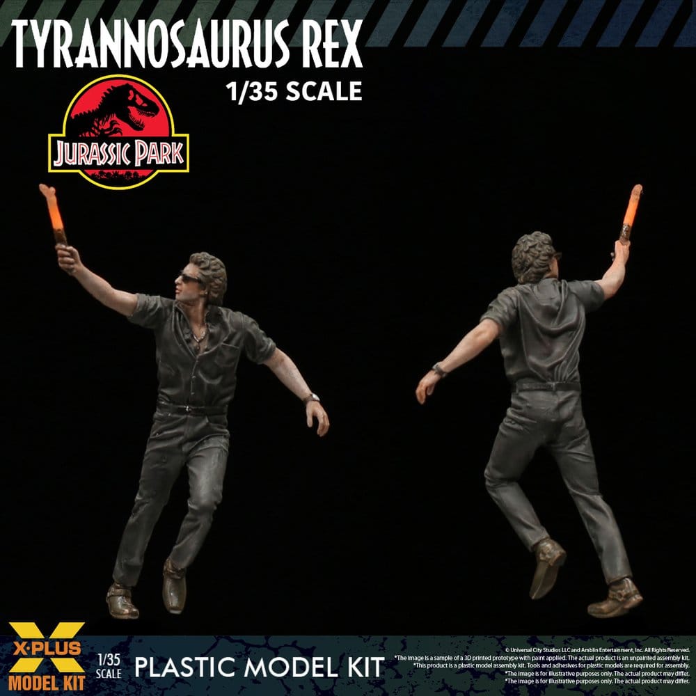Jurassic Park Kit de Modelo de Plástico Escala 1/35 Tyrannosaurus Rex