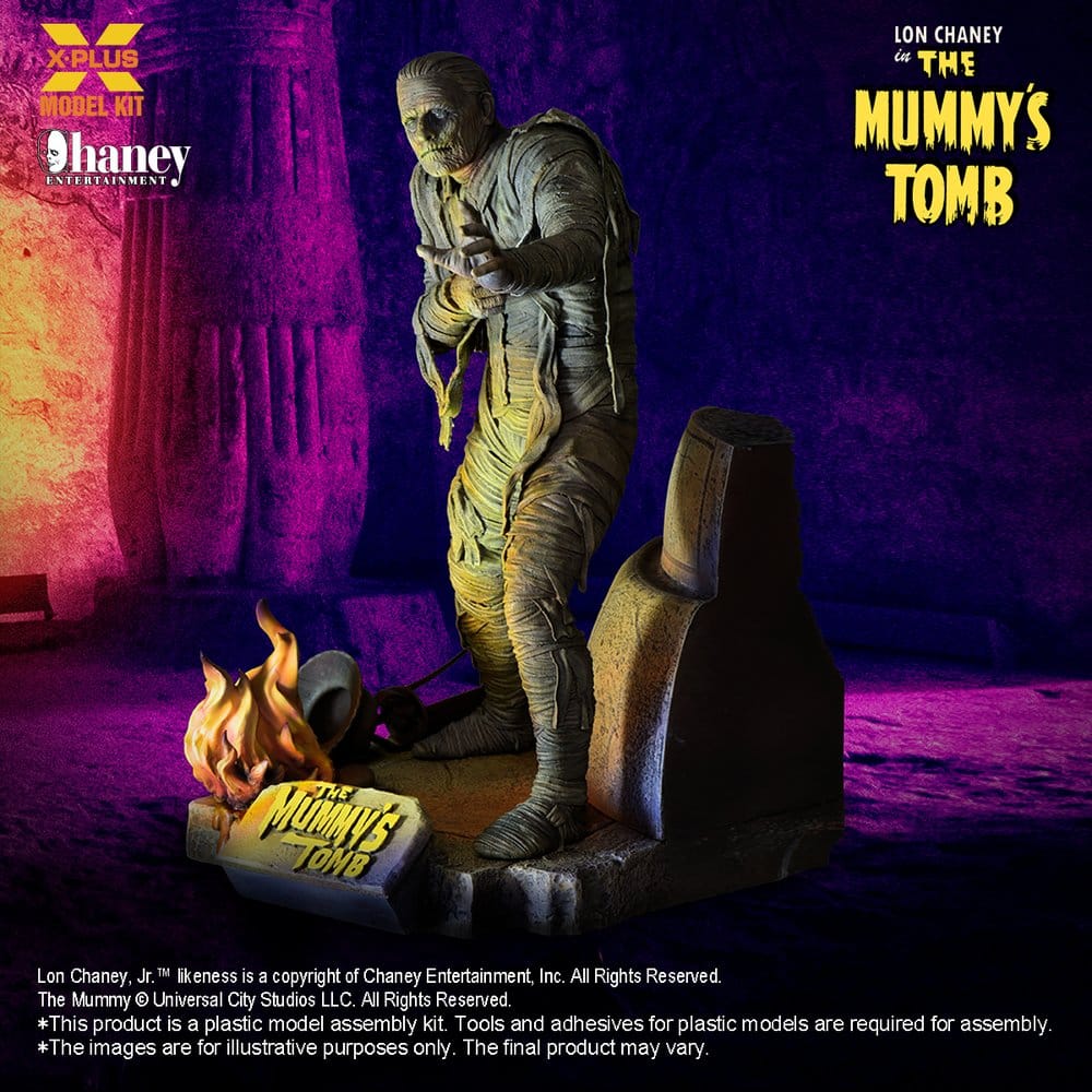 Universal Monsters Maqueta Plastic Model Kit 1/8 Lon Chaney, Jr. as Mummy (Repro) 23 cm
