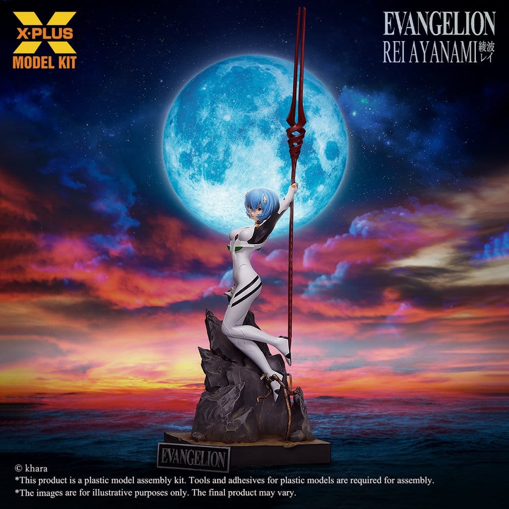 Evangelion Maqueta Plastic Model Kit 1/8 Rei Ayanami 20 cm (Reproduction)