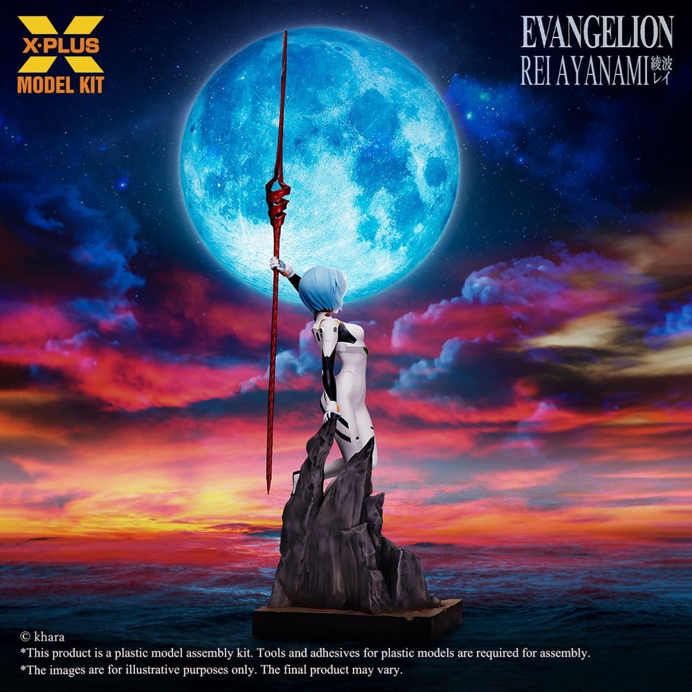 Evangelion Maqueta Plastic Model Kit 1/8 Rei Ayanami 20 cm (Reproduction)