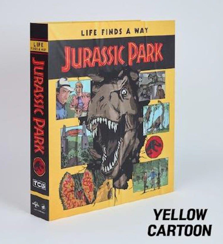 Jurassic Park TCG Carpeta para Cartas Yellow Cartoon 31 cm Frikytopia