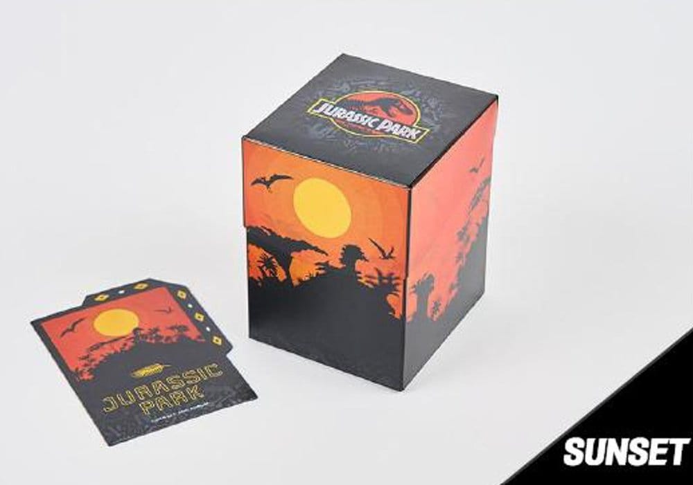 Jurassic Park TCG Caja para Cartas Sunset 10 cm Frikytopia