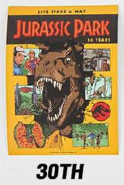 Jurassic Park TCG Fundas Cartas 30th Anniversary 9 cm