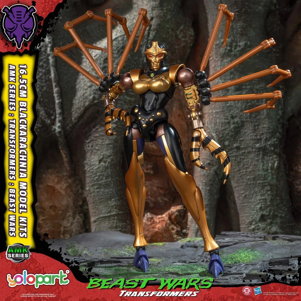 Transformers Maqueta Plastic Model Kit AMK Series Beast Wars Blackarachnia 18 cm Frikytopia